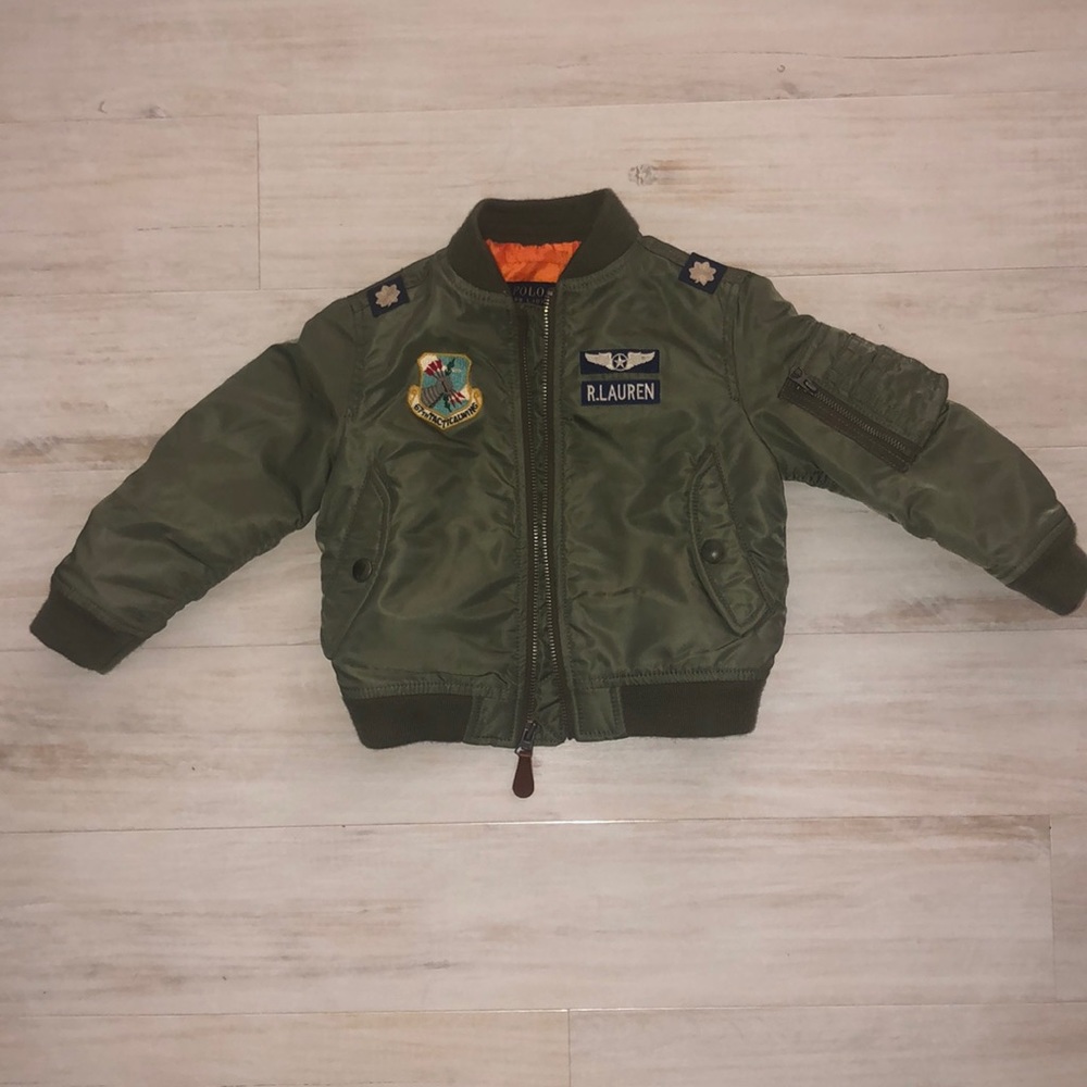 COPY - New Ralph Lauren Polo Flight Bomber Jacket